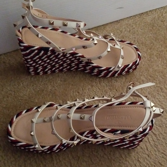Valentino  wedge sandals - Picture 2 of 5